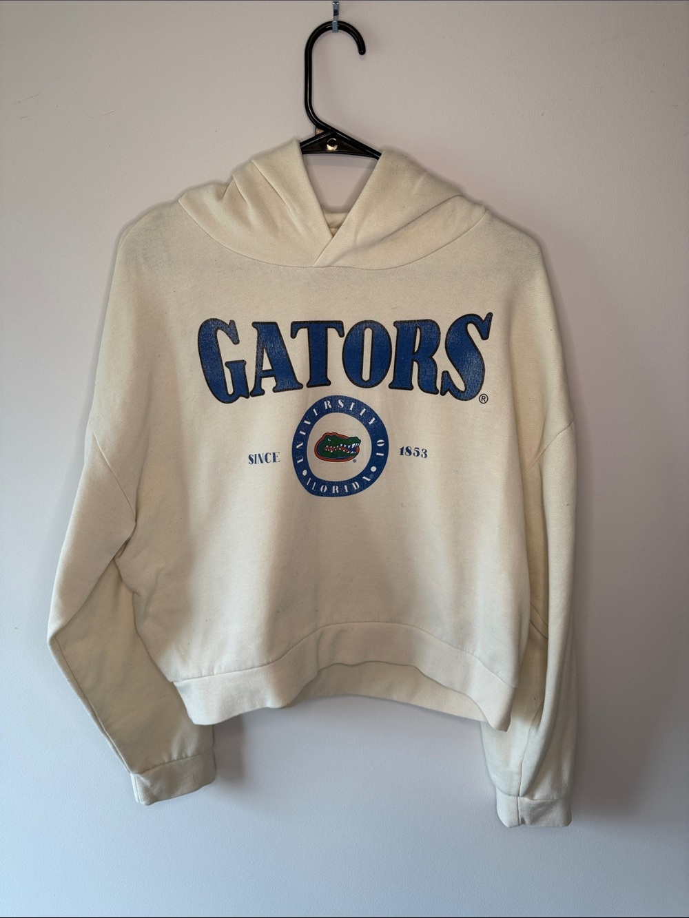 Gators Cropped Hoodie with Logo